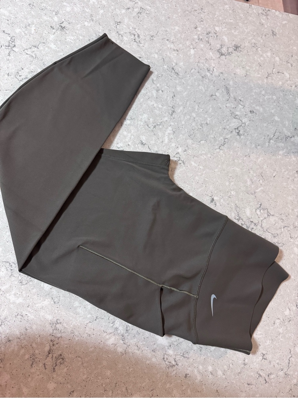 Nike Olive Green High-Waist Leggings